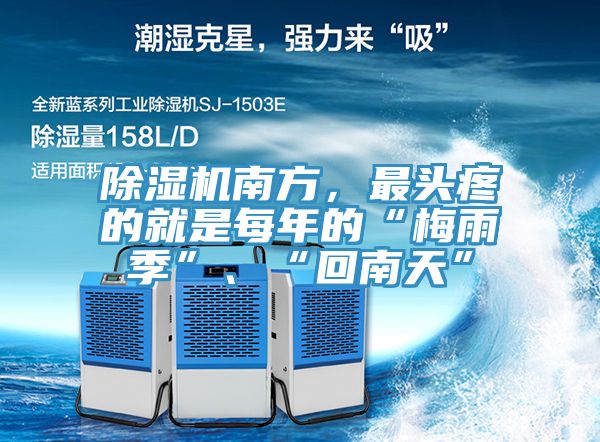 除濕機(jī)南方，最頭疼的就是每年的“梅雨季”、“回南天”