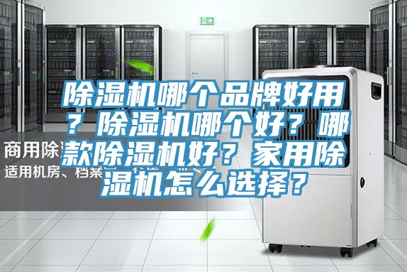 除濕機哪個品牌好用？除濕機哪個好？哪款除濕機好？家用除濕機怎么選擇？