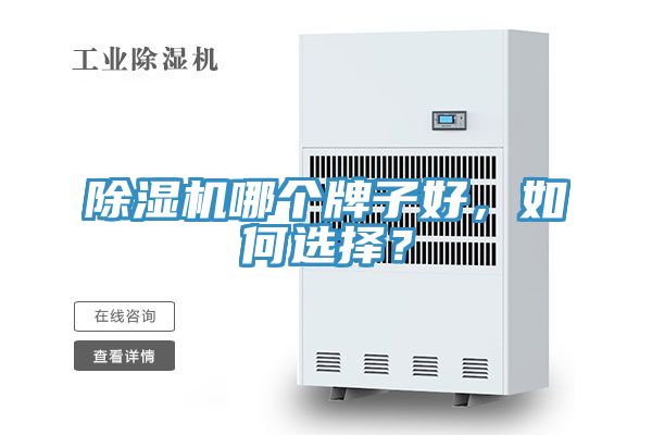 除濕機(jī)哪個(gè)牌子好，如何選擇？