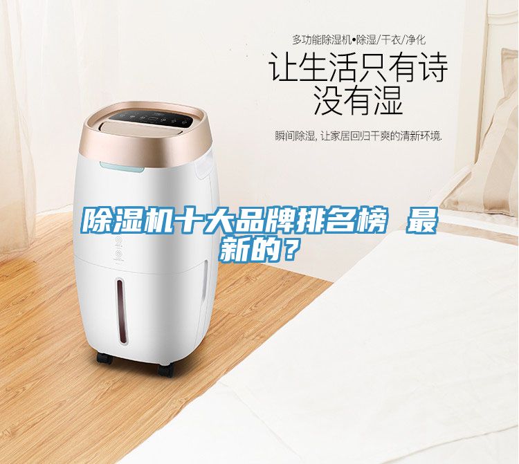 除濕機十大品牌排名榜 最新的？