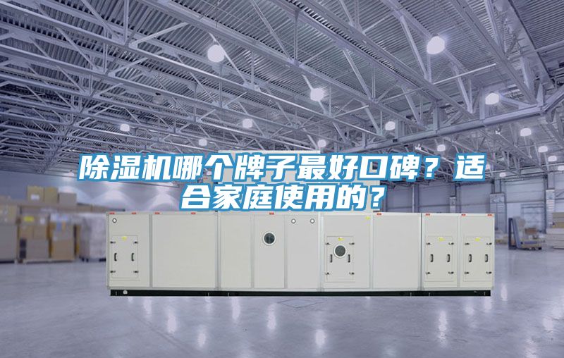 除濕機(jī)哪個(gè)牌子最好口碑？適合家庭使用的？