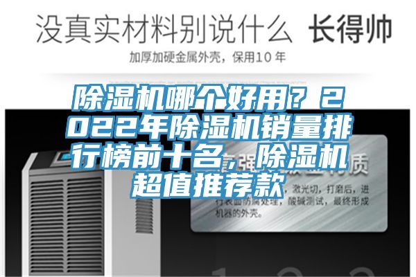 除濕機哪個好用？2022年除濕機銷量排行榜前十名，除濕機超值推薦款