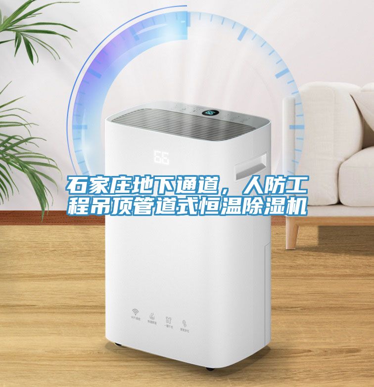 石家莊地下通道，人防工程吊頂管道式恒溫除濕機(jī)