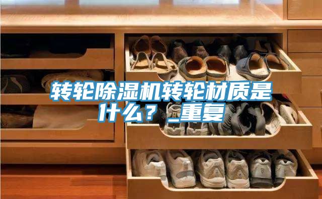 轉輪除濕機轉輪材質是什么？_重復