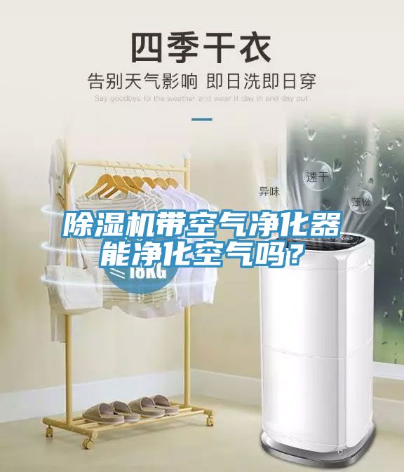 除濕機(jī)帶空氣凈化器能凈化空氣嗎？