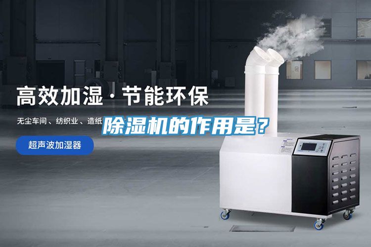 除濕機(jī)的作用是？